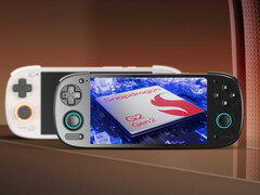 Le Retroid Pocket 5 est arrivé en septembre dernier, équipé de la puce Snapdragon 865 de Qualcomm (Source de l'image : Retroid & Qualcomm - édité)