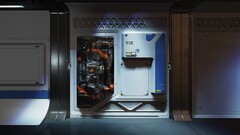 L'image divulguée de Starfield montre un intérieur magnifiquement éclairé (Image source : @SkullziTV)