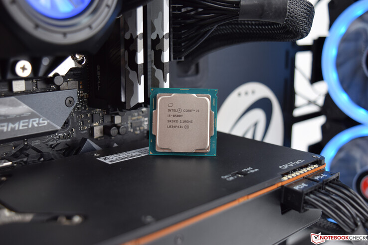 Système testé (Core i5-8500T).