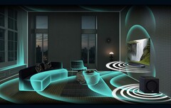 L'IAMF optimise le son en fonction de l'environnement de l'appareil (Image Source : Samsung)