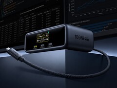 Le Baseus Spacemate RD1 Mini Dock présente un design compact de la taille d’un téléphone.