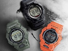 Les montres Casio GD010 (ci-dessus) et GA010 ont une autonomie de 10 ans. (Source de l'image : Casio)