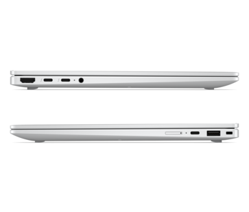 Ports du HP EliteBook X G2a (source de l'image : HP)
