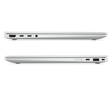 Ports du HP EliteBook X G2a (source de l'image : HP)