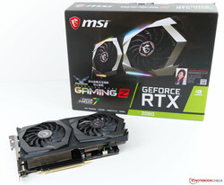 En test : la MSI RTX 2060 Gaming Z 6G - Modèle de test aimablement fourni par MSI Taiwan.