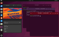 Capture d&#039;écran du bureau Ubuntu 25.10 &quot;Questing Quokka&quot; montrant les changements de GNOME 49 (Image source : Canonical)