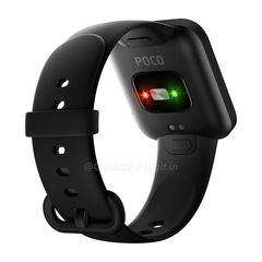 La POCO Watch est une Redmi Watch 2 re-brandée. (Image source : @OnLeaks &amp;amp; Digit.In)