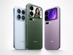 La série 17 de Xiaomi sera lancée en Chine le 25 septembre 2025. Sur la photo : le 17, le 17 Pro Max et le 17 Pro. (Source de l&#039;image : Xiaomi)