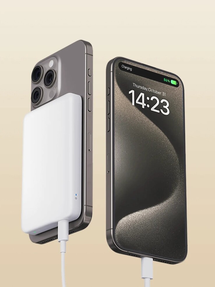La Xiaomi Magnetic Power Bank 5000mAh. (Source de l'image : Xiaomi)