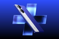 iQOO Neo9S Pro+ dans un étui en cuir végétalien de couleur Buff Blue (Source : iQOO)