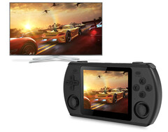 Le nouveau Powkiddy RK2023 n'existe pour l'instant qu'en noir. (Source de l'image : Powkiddy)