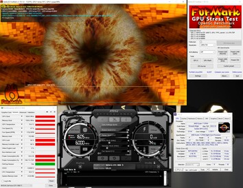 Stress test avec Furmark (PT 110%)