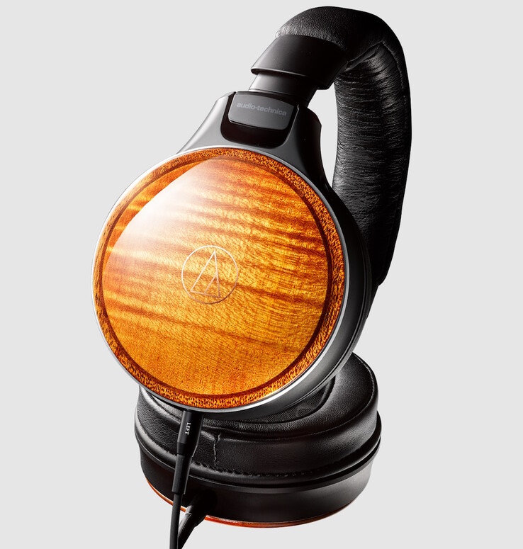 Le casque en bois ATH-WB LTD utilise de l'acajou, de l'érable et du noyer pour créer un son chaud et détaillé. (Source : A-T)