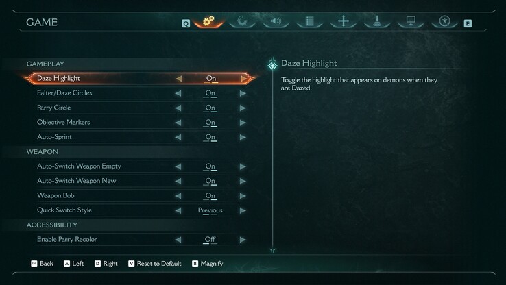 Doom The Dark Ages offre un nombre impressionnant d'options de personnalisation