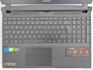 Aorus 15P YD - Périphériques d'entrée