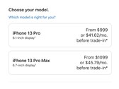 Apple Les prix de l'iPhone 13 Pro et de l'iPhone 13 Pro Max sont indéniablement élevés (Image : Apple Store)