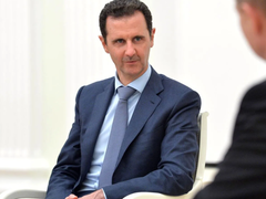 Portrait de l&#039;ex-président syrien Bachar al Assad (source : Encyclopedia Britannica)