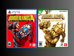 Images de la boîte de Borderlands 4 PS5 et Xbox (Source : GameStop)