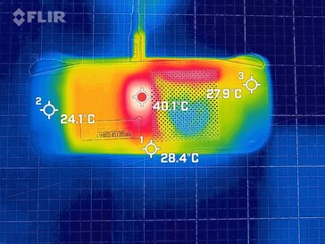 Retour à vide (température de l'image calibrée)