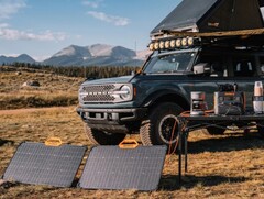 Le panneau solaire Jackery SolarSaga 80 W a un taux de transmission de 95 %. (Image source : Jackery)