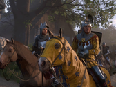 Une capture d'écran montrant Henry et Hans Capon de Kingdom Come Deliverance 2 à cheval