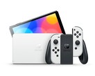 Le modèle Switch OLED et son dock pourraient avoir des capacités 4K cachées. (Image source : Nintendo)