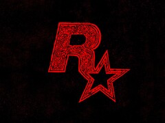 Le logo Linocut Rockstar Games est représenté