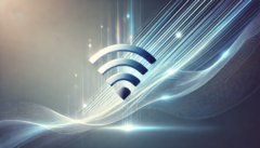 L'équipe de l'UCL a résolu le problème de l'encombrement des fréquences inférieures à 6 GHz en combinant des technologies radio et optiques. (Source de l'image : Dall-E)