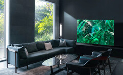 Le Samsung S95C combine la technologie QD-OLED avec une résolution 4K et un taux de rafraîchissement de 144 Hz. (Image source : Samsung)