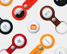 Le Xiaomi Tag devrait être lancé en même temps que la Xiaomi Watch S5 et les Buds 6. Illustration : photo promotionnelle modifiée de l'AirTag. (Source : Apple et Xiaomi)