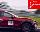 Le record du tour en conduite autonome du SUV YU7 GT.