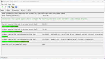 LatencyMon - Vue d'ensemble