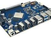 Banana Pi a conçu la BPI-W3 comme une carte de développement basée sur un routeur. (Image source : Banana Pi)