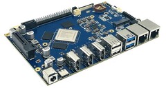 Banana Pi a conçu la BPI-W3 comme une carte de développement basée sur un routeur. (Image source : Banana Pi)