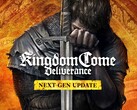 Illustration promotionnelle de la mise à jour next-gen de Kingdom Come : Deliverance, mise à jour next-gen, montrant Henry tenant une épée.