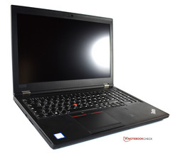 En test : le Lenovo ThinkPad P52. Modèle de test aimablement fourni par campuspoint.