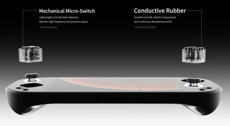 Le Pocket Max prend en charge les boutons interchangeables comme l'Ayaneo 3.