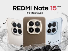 La série Redmi Note 15 se compose de cinq smartphones avec des modèles 4G et 5G dédiés. (Source de l'image : Xiaomi)