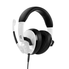 Casque de jeu acoustique fermé EPOS H3 en blanc (Source : EPOS)