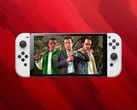 Portage de GTA 5 affiché sur une console Switch OLED