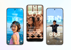 Fonds d'écran de l'écran de verrouillage de HarmonyOS 6 (Image Source : Huawei)