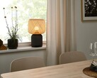 La lampe haut-parleur SYMFONISK d'IKEA avec Wi-Fi est dotée d'un nouvel abat-jour en bambou (Source : IKEA)