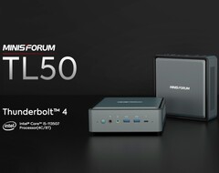MINISFORUM TL50 mini PC avec Intel Core i5-1135G7 et Thunderbolt 4 (Source : MINISFORUM)