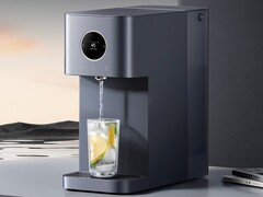 Le Xiaomi Mijia Desktop Drinking Machine Smart Edition peut être automatisé grâce à la technologie NFC. (Image source : Xiaomi)