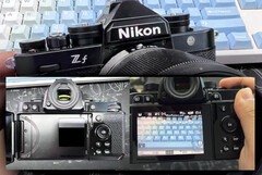 Les images du prochain Nikon Zf confirment un design d&#039;inspiration rétro avec une bonne dose de commandes analogiques. (Source : Nikon Rumors)