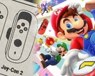 La manette de la Nintendo Switch 2, Joy-Con 2, a été imaginée ici avec un mécanisme coulissant. (Source de l'image : @NintendogsBS/Nintendo - édité)