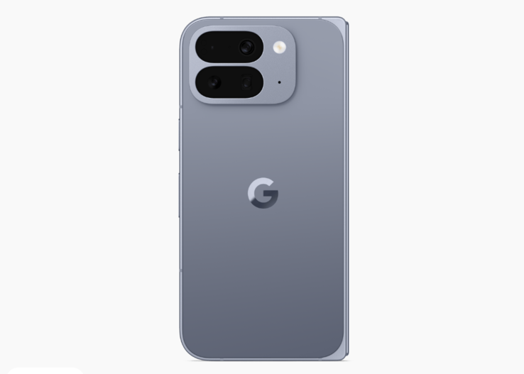 Le pli Google Pixel 10 Pro est disponible dans les coloris jade et pierre de lune (Image source : Google)