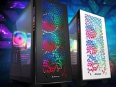 Sharkoon ELITE SHARK CA300H ATX case black and white variants (Source : Sharkoon)