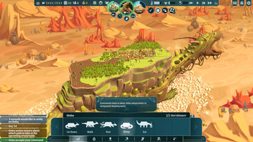 Photo : une capture d'écran du jeu The Wandering Village.