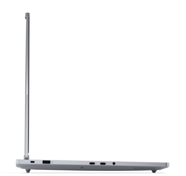 Sur le côté gauche, le ThinkBook 16p Gen 6 est équipé d'un lecteur de carte SD, de deux ports USB-A et d'un emplacement pour verrou Kensington. (Source de l'image : Lenovo)